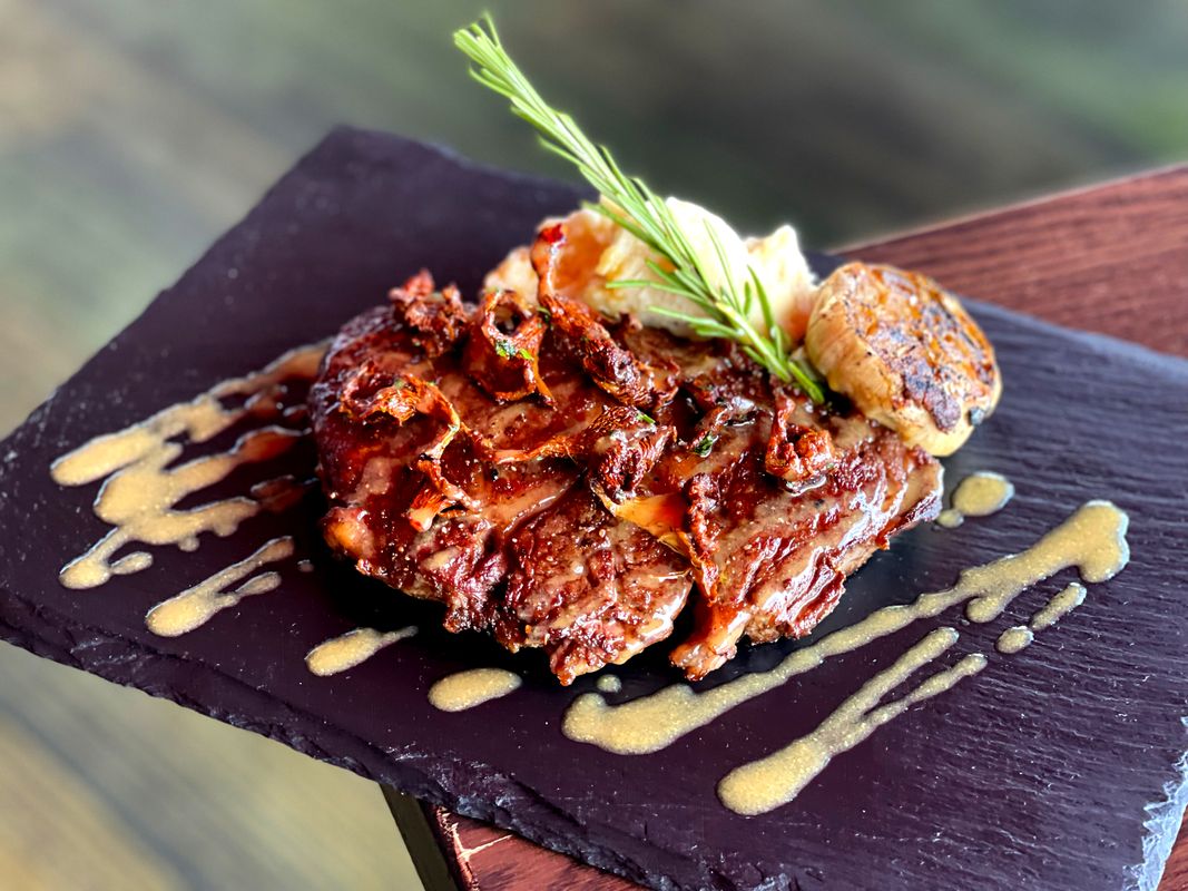 Wagyu Ribeye - Chanterelles - Miso Soy Butter - Galric Parmesan Mashed Potatoes - Copy.jpg