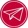 paper airplane icon