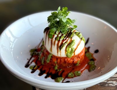 Fried Eggplant + Burrata - marinara sauce - basil pesto - balsamic.jpg