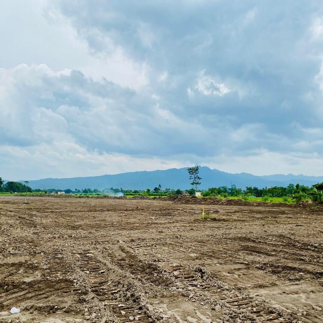land cleared for new house
