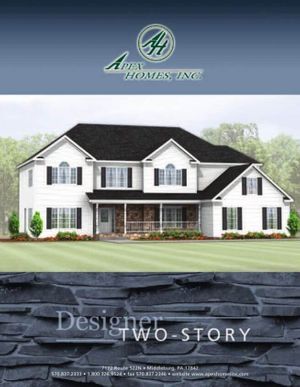 Designer Two-Story brochure
