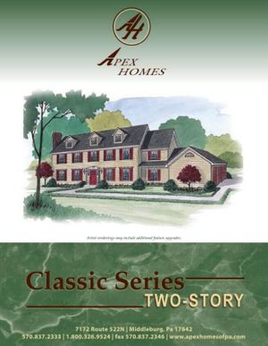 Classic Two-Story brochure