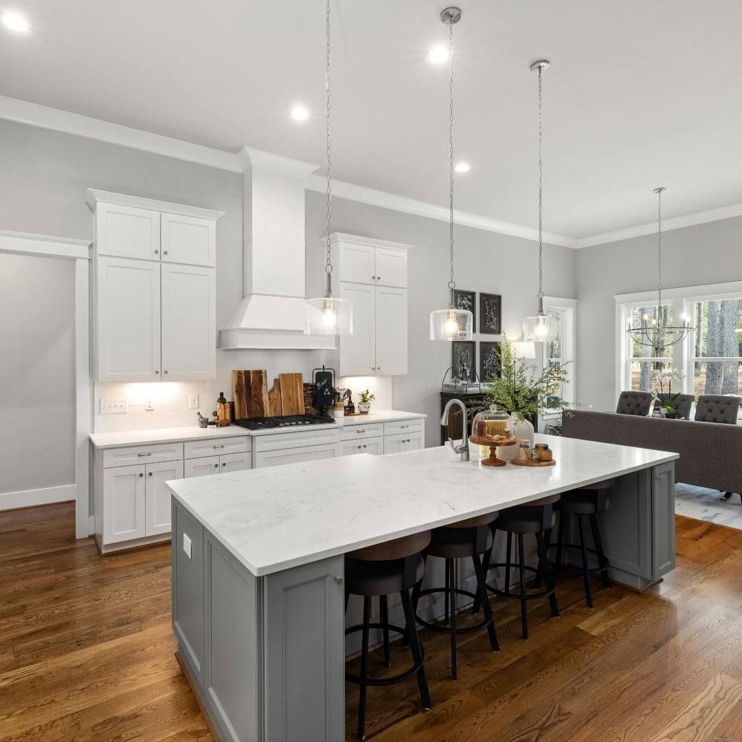 custom house with luxury kitchen