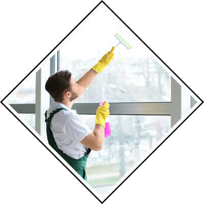 cleaning windows