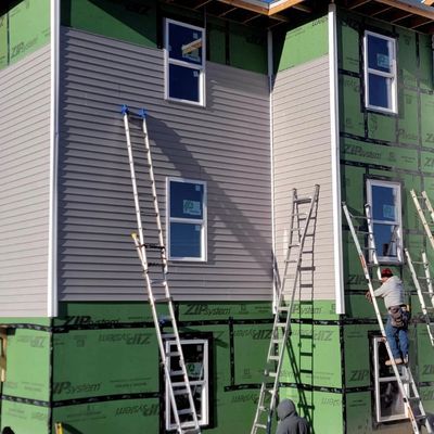 replacing siding on home