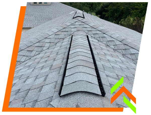 repaired roof