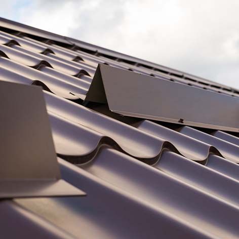 Metal shingles