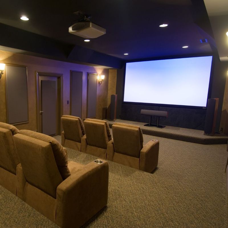luxury home theater