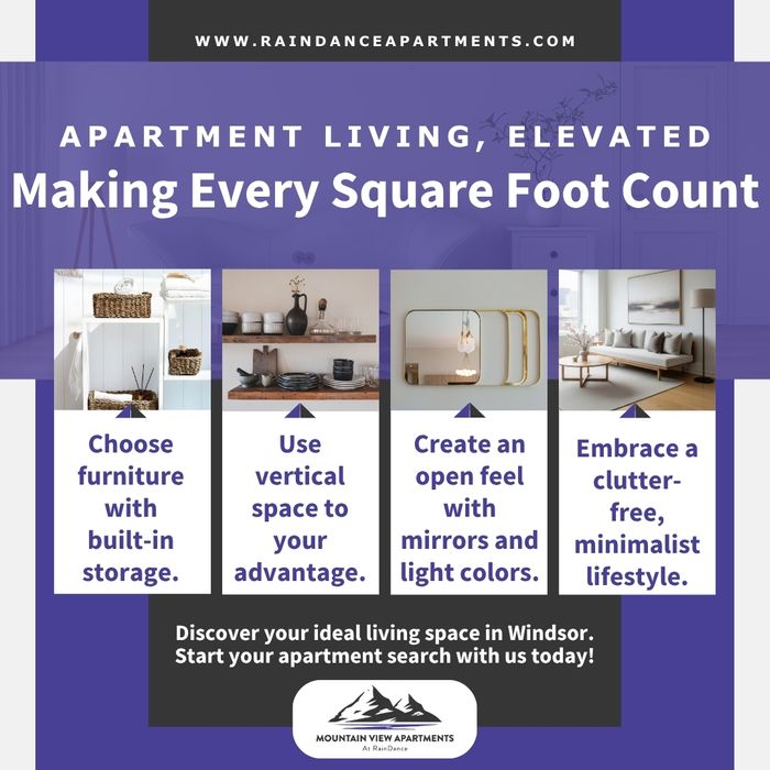 infographic that lists ways to optimize space infographic that lists ways to optimize space