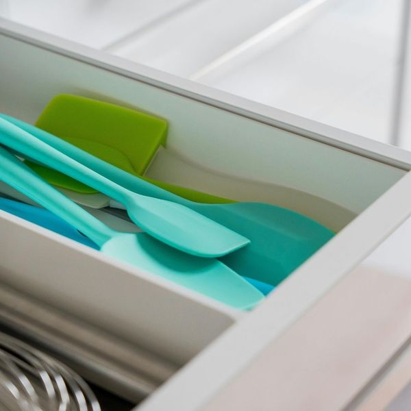 kitchen utensils in a drawer