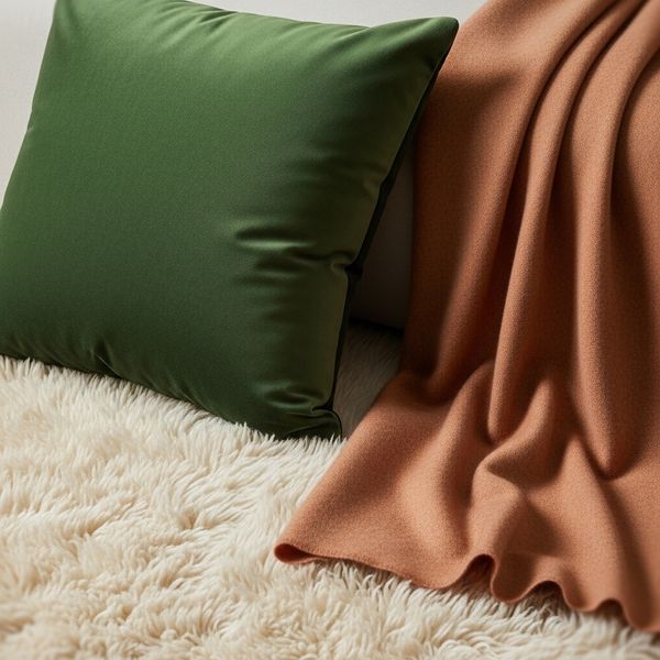 Close-up of luxury textiles