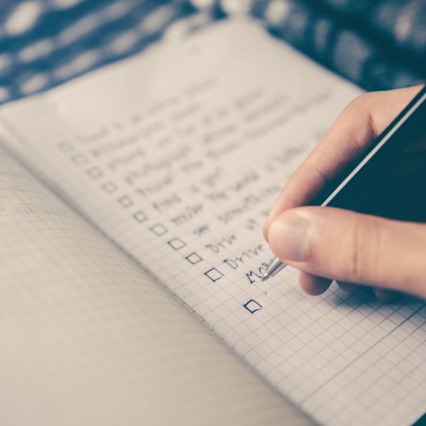 creating a checklist