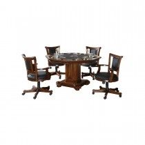 IMPERIAL 2-IN-1 GAME TABLE AND WITH 4 CHAIRS SET