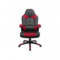 OVERSIZED VIDEO GAMING CHAIR; BLACK/RED