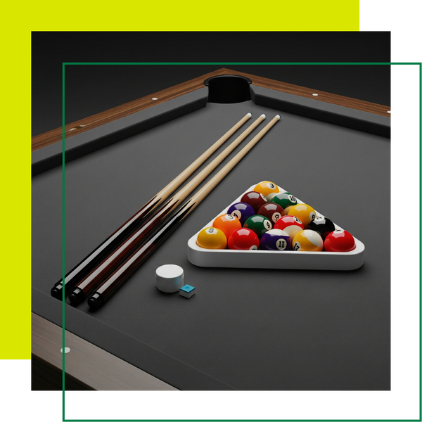 Billiard accessories. Billiard accessories.