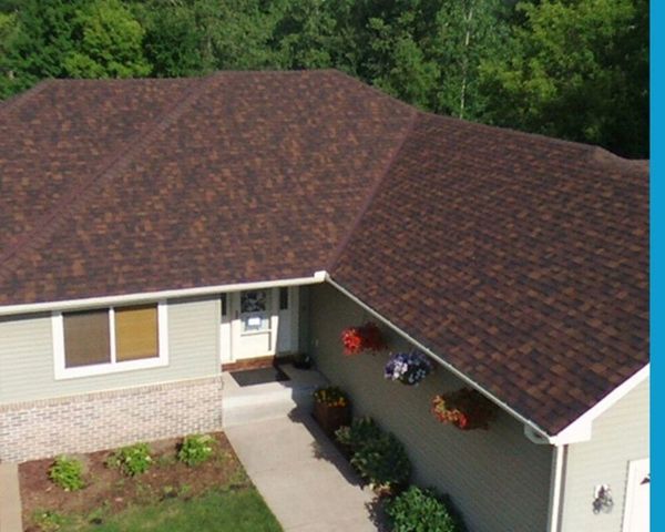 new asphalt roof
