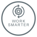 work smarter trust badge