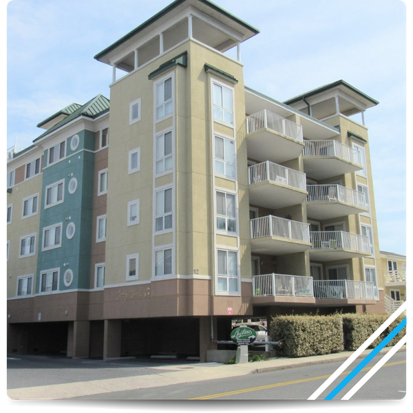 four-story condominium in ocean city