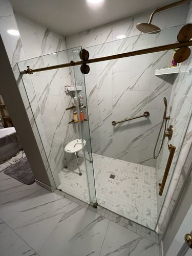 Beautiful Shower Remodel