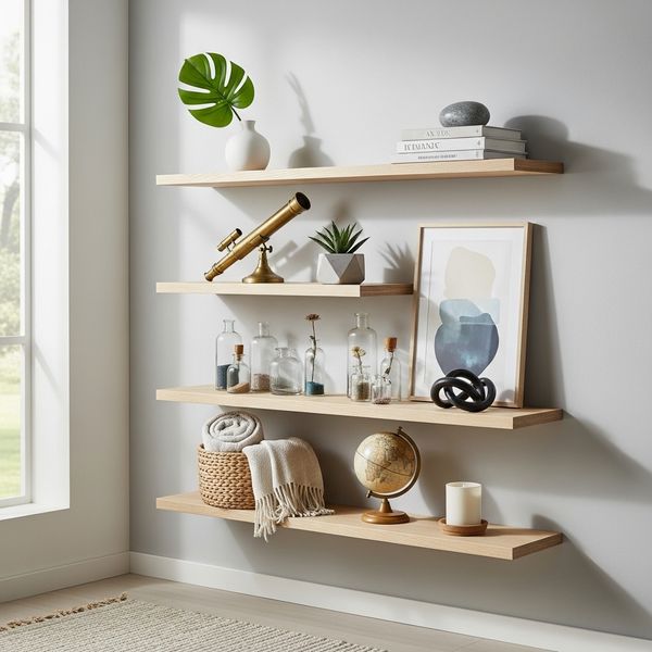 floating shelves
