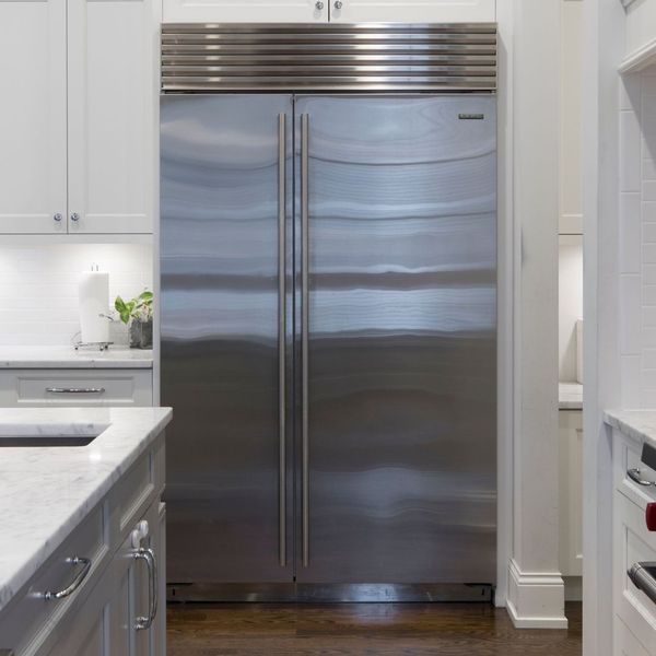 stainless steel refrigerator