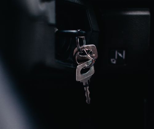 Car Key in Car