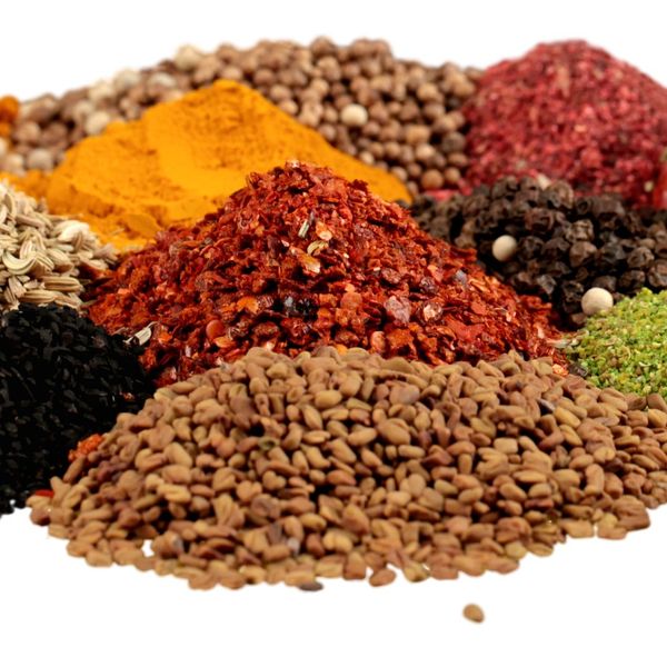pile of spices
