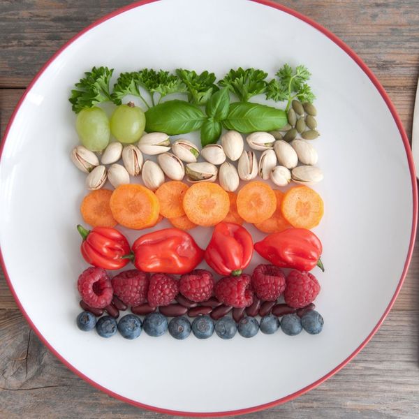 plate of healthy foods