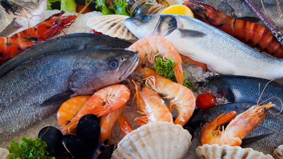 fresh seafood spread