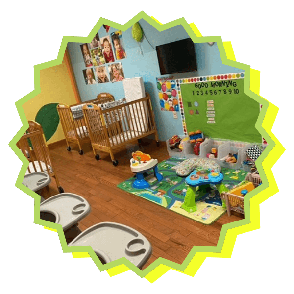 infant daycare room