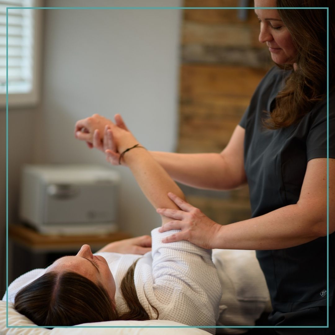 professional stretching with PT