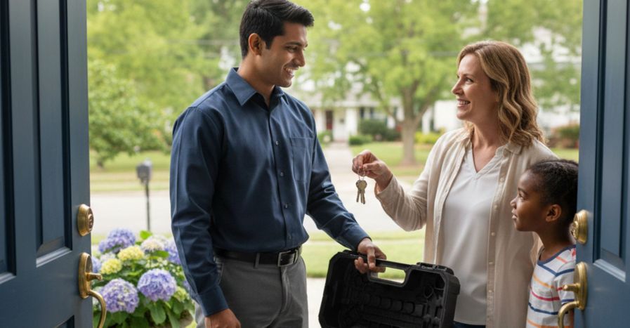 How to Properly Maintain Your Home Security with a Locksmith header.jpg