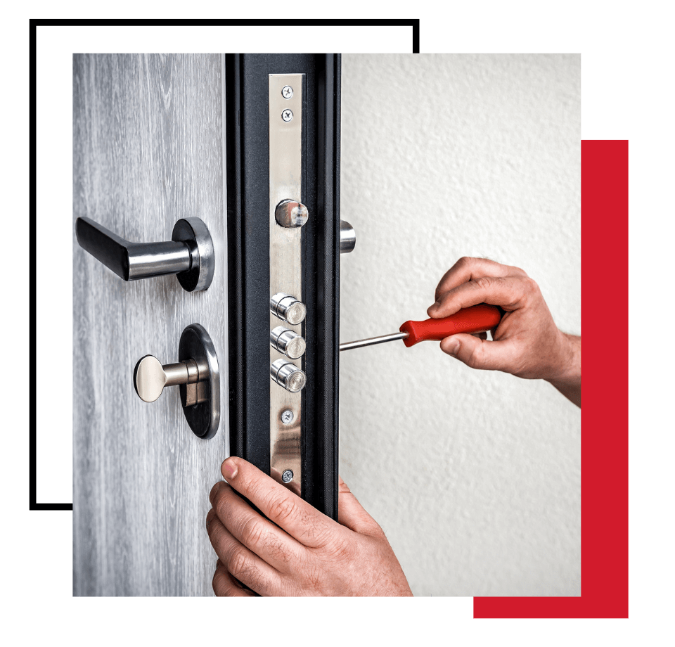 multi-point lock installation