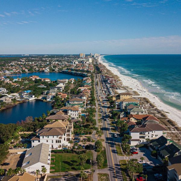 Florida beach.