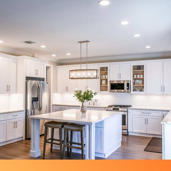 newly remodeled kitchen