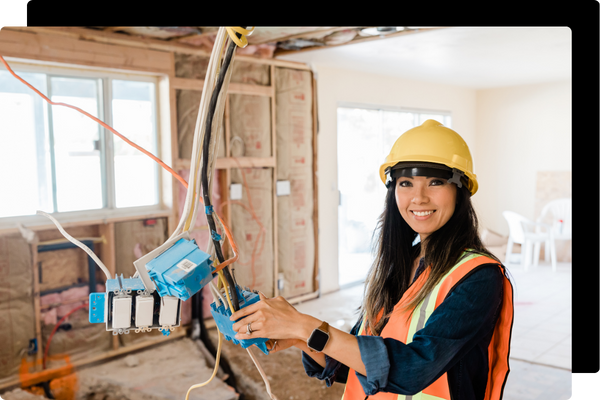 new home construction wiring installation