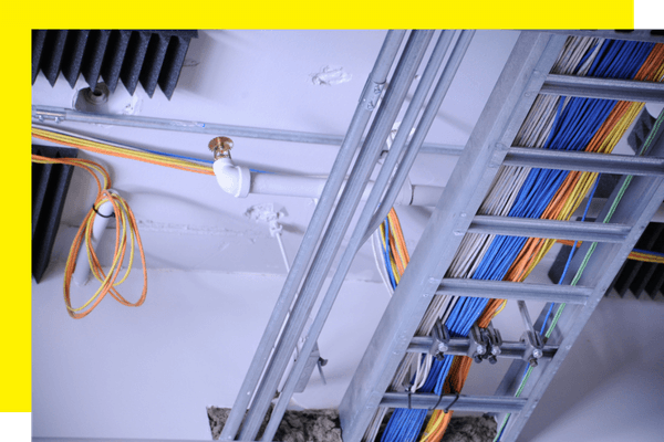 electrical wiring in commercial building