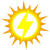 Sun solar icon