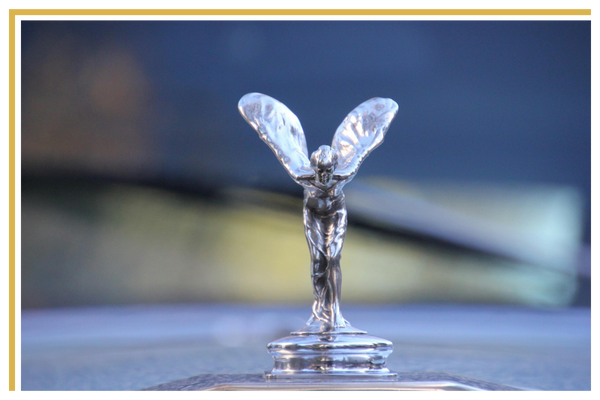 Rolls-Royce vehicle. Rolls-Royce vehicle.