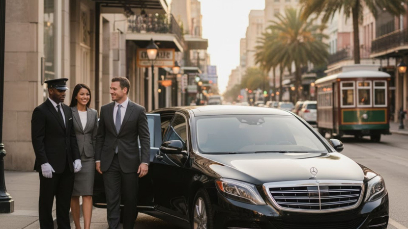 corporate limo ride