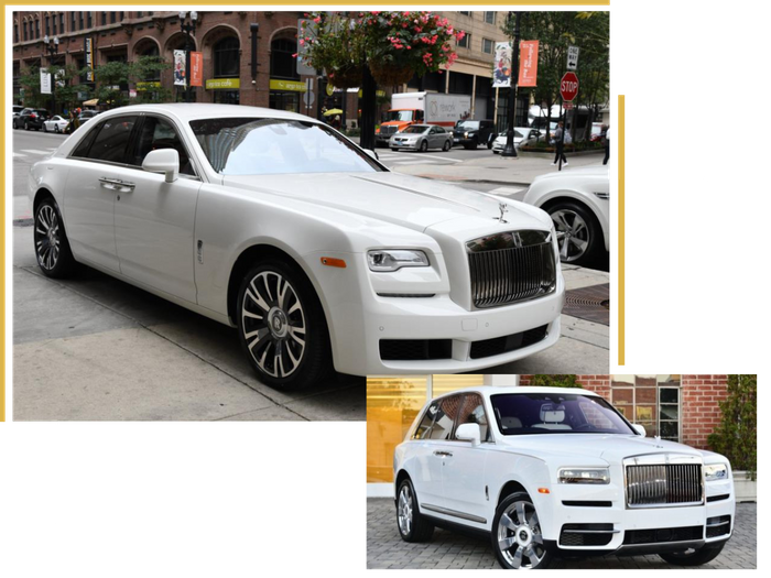 Our Rolls-Royce vehicles