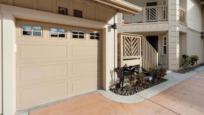 close-up of garage door on a house close-up of garage door on a house