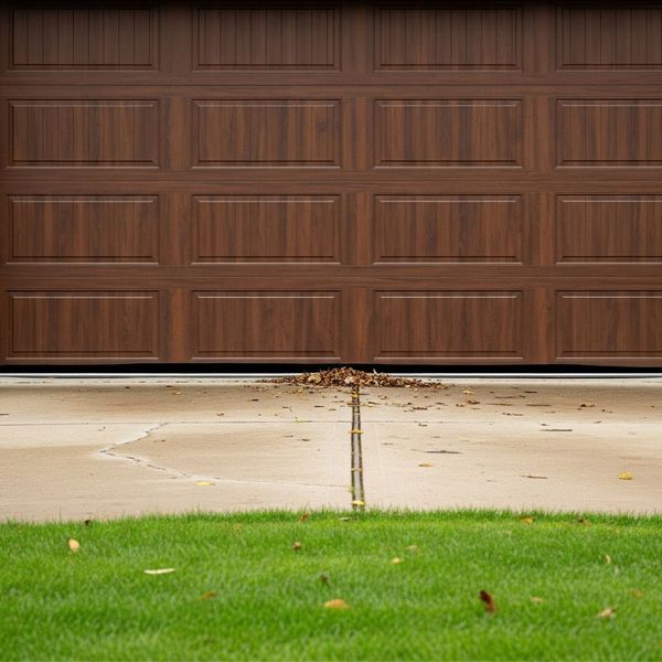 garage door with gap garage door with gap