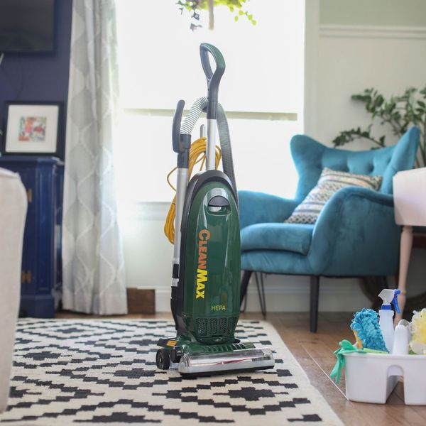 CleanMax vacuum in a residential living space