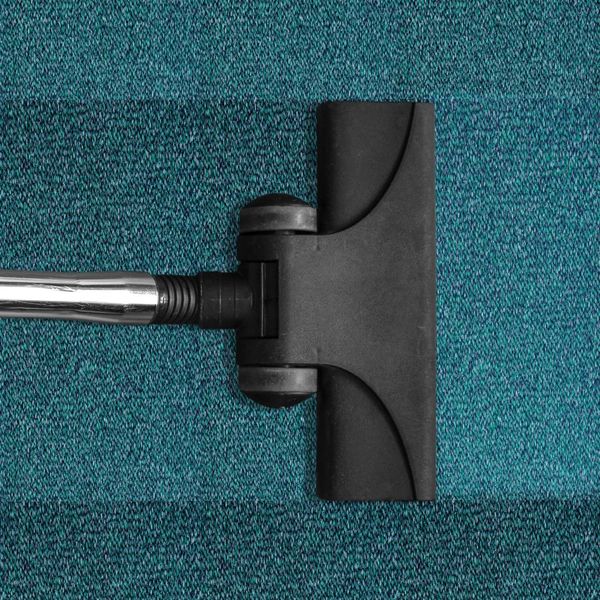 Vacuum running over a carpet