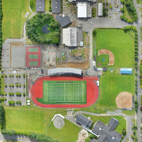 Reality capture example image and diagram.