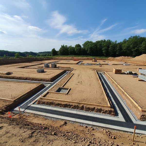 well-graded construction site