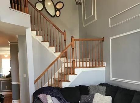 PAINTING & STAINING STAIRS