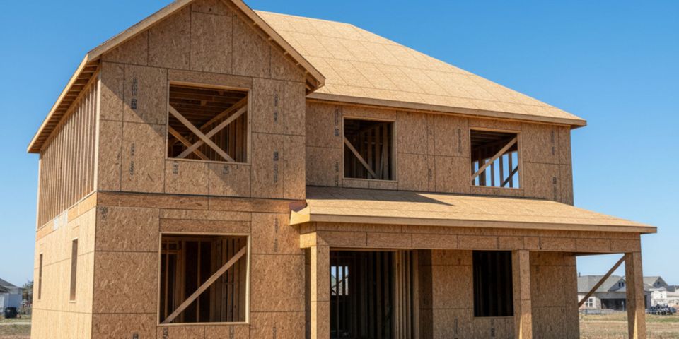 home being built home being built