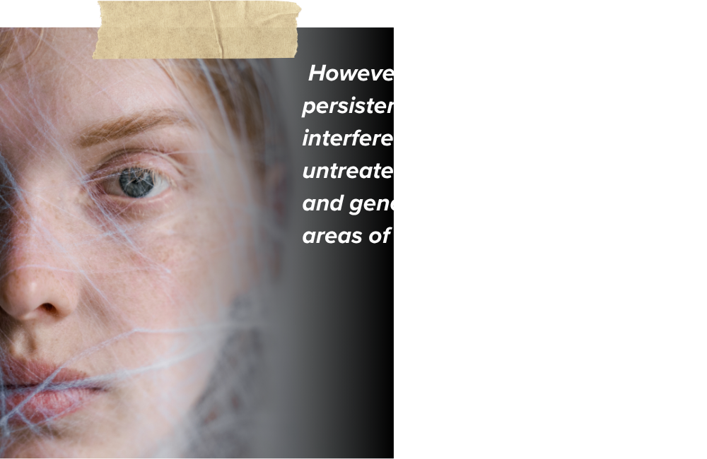However, when anxiety becomes persistent or overwhelming, it can interfere with daily life. Left untreated, anxiety often intensifies and generalizes, affecting more areas of functioning over time. However, when anxiety becomes persistent or overwhelming, it can interfere with daily life. Left untreated, anxiety often intensifies and generalizes, affecting more areas of functioning over time.